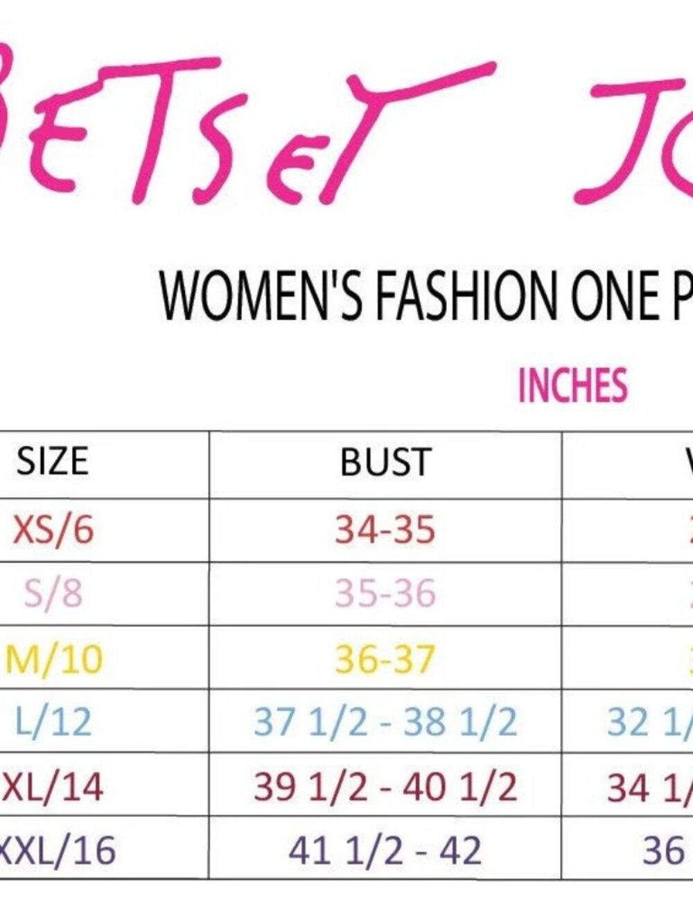 Betsey Johnson One Piece Ribbed Bathing Suit - Picture 4 of 4